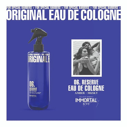 After shave colonie - IMMORTAL - Original 06 - 500 ml