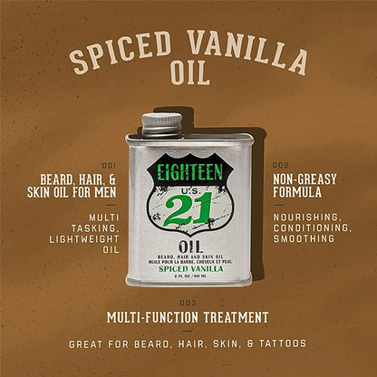 Ulei de par&amp;barba - MAN MADE - Spiced Vanilla - 60 ml