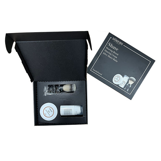 Set cadou - NOBERU - Shave - Sandalwood