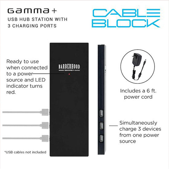 Stand de incarcare  - GAMMA+  - pentru masinile de tuns -  Cable Block - PRICCABLOCK
