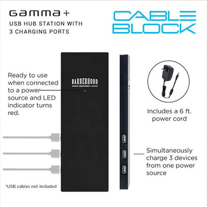 Stand de incarcare  - GAMMA+  - pentru masinile de tuns -  Cable Block - PRICCABLOCK