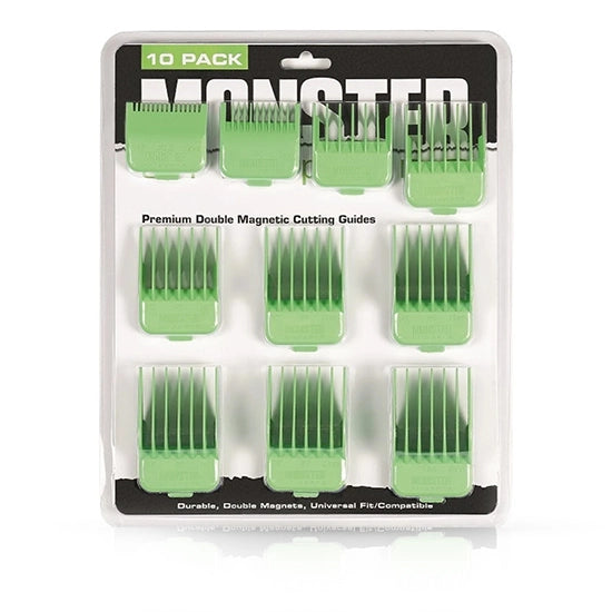 Set gratare magnetice - MONSTER CLIPPERS - 0.5 - 8 - Verzi