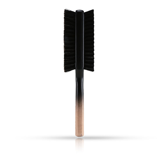 Perie profesionala pentru barba &amp; fade brush cu maner din lemn - JRL