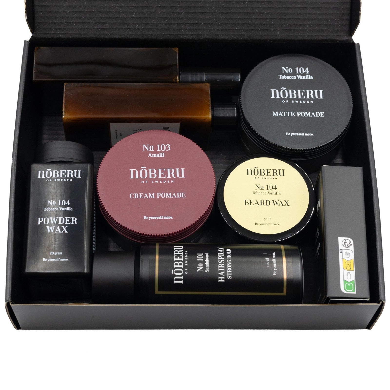 Set cadou - NOBERU - 8 produse - Negru