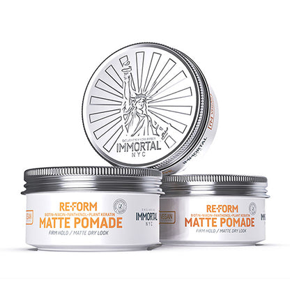 Ceara de par - IMMORTAL - RE - FORM Matte Pomade - 150 ml