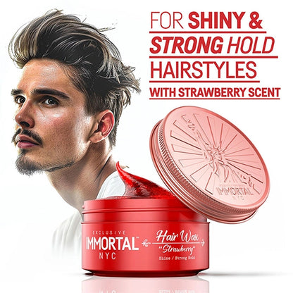 Ceara de par - IMMORTAL - Strawberry - 150 ml