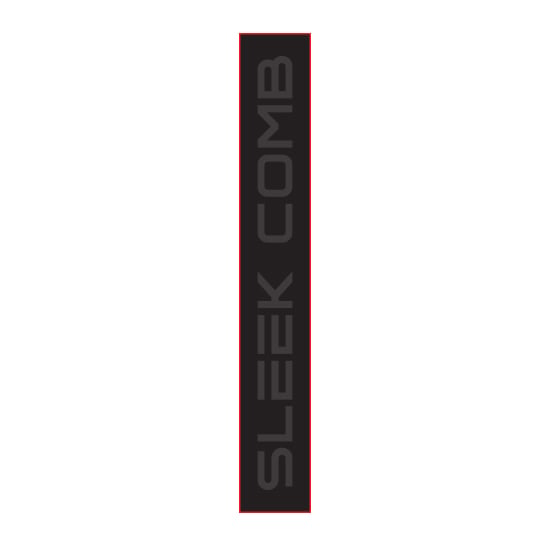 Pieptene frizerie/coafor - ROVRA - Sleek - Metal