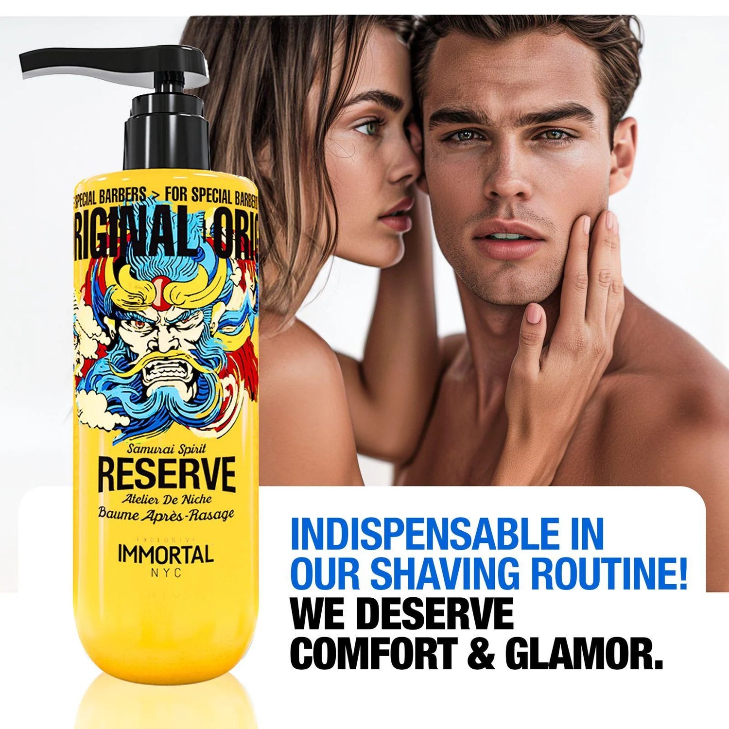After shave balsam - IMMORTAL - Samurai Spirit - 500 ml