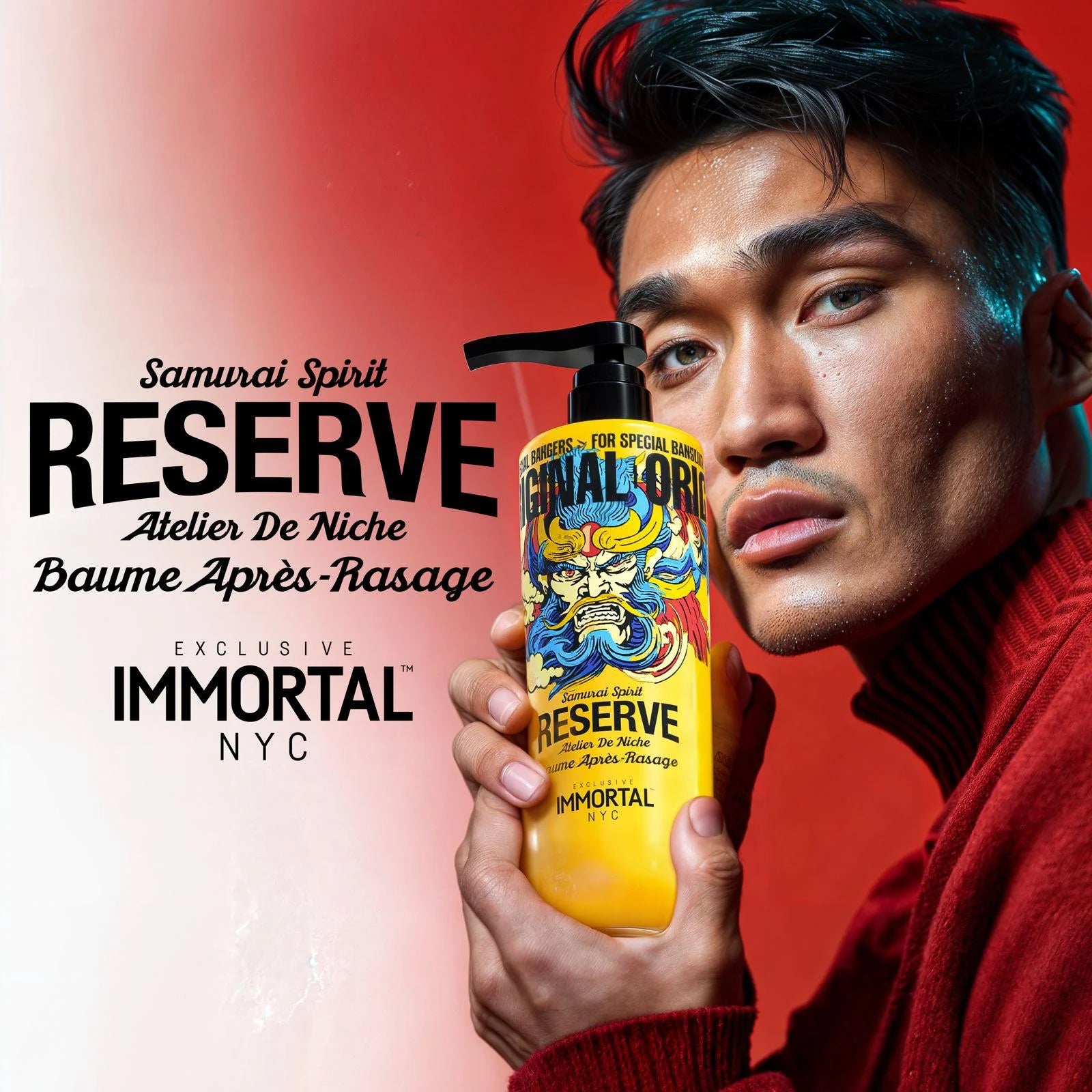 After shave balsam - IMMORTAL - Samurai Spirit - 500 ml