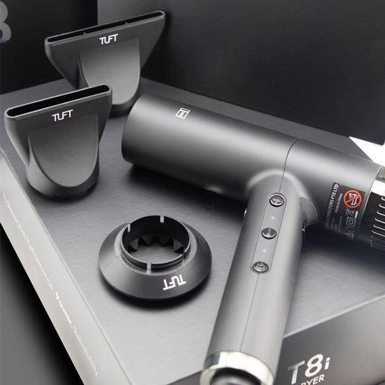 Uscator de par - TUFT - T8i - Negru