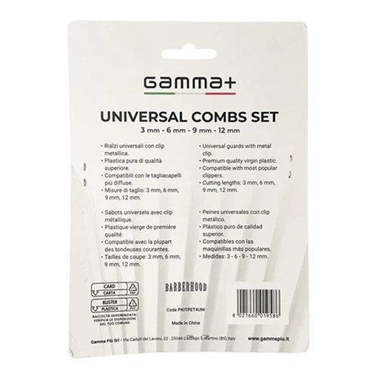 Set 4 gratare UNIVERSALE - GAMMA+ Premium - PKITPET4UNI