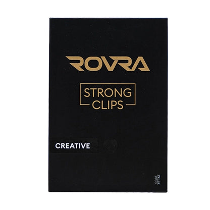 Clipsuri de par - ROVRA - set 4 bucati - Gold Mat