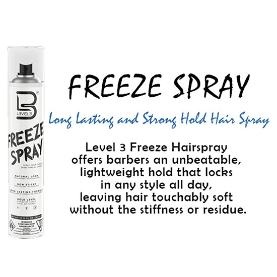 Fixativ puternic - L3VEL3 - Freeze - 400 ml
