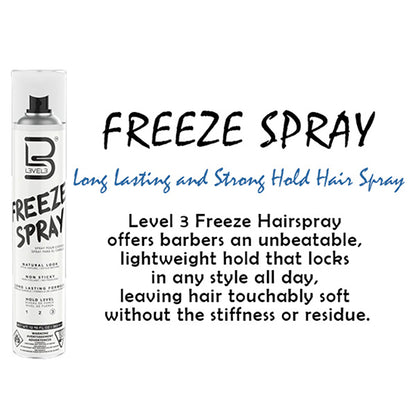 Fixativ puternic - L3VEL3 - Freeze - 400 ml