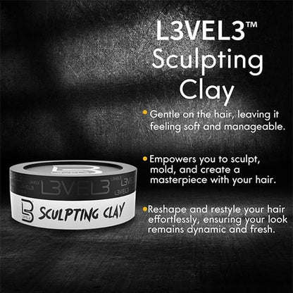 Crema de par - L3VEL3 - Sculpting Clay - 150 ml