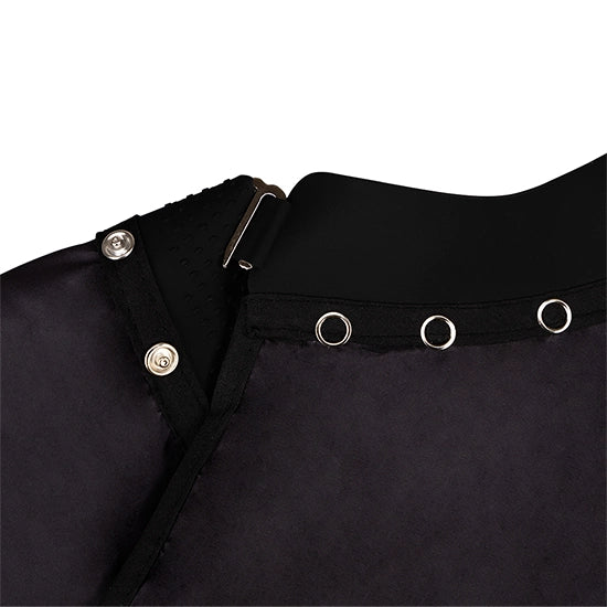 Pelerina guler neopren - coafor/frizerie ROVRA - Neagra R