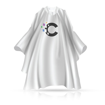 Pelerina guler neopren - coafor/frizerie CRODI - Alba - C