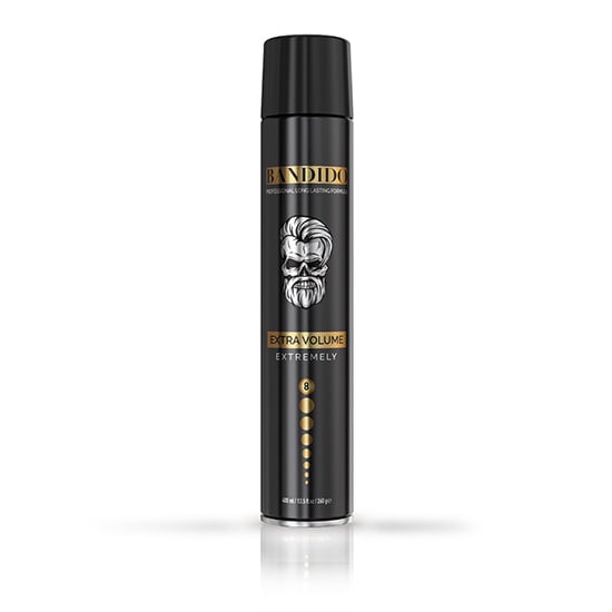 Fixativ - BANDIDO -  Extra Volume - Black - 400 ml