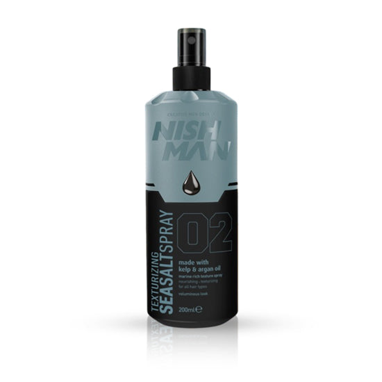 Salt spray - NISH MAN  - Texturizing - Argan -  200 ml