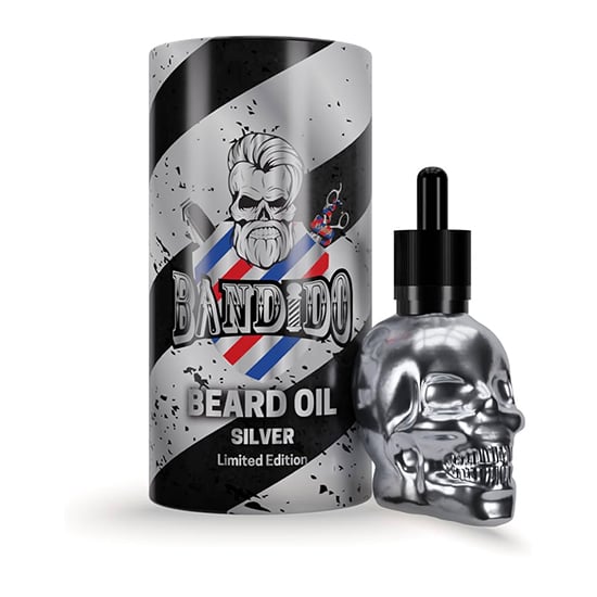Ulei pentru barba si mustata - BANDIDO - Editie Limitata - SILVER - 40 ml