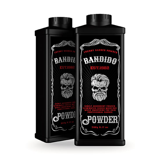 Pudra - BANDIDO - de talc parfumata - 250 g