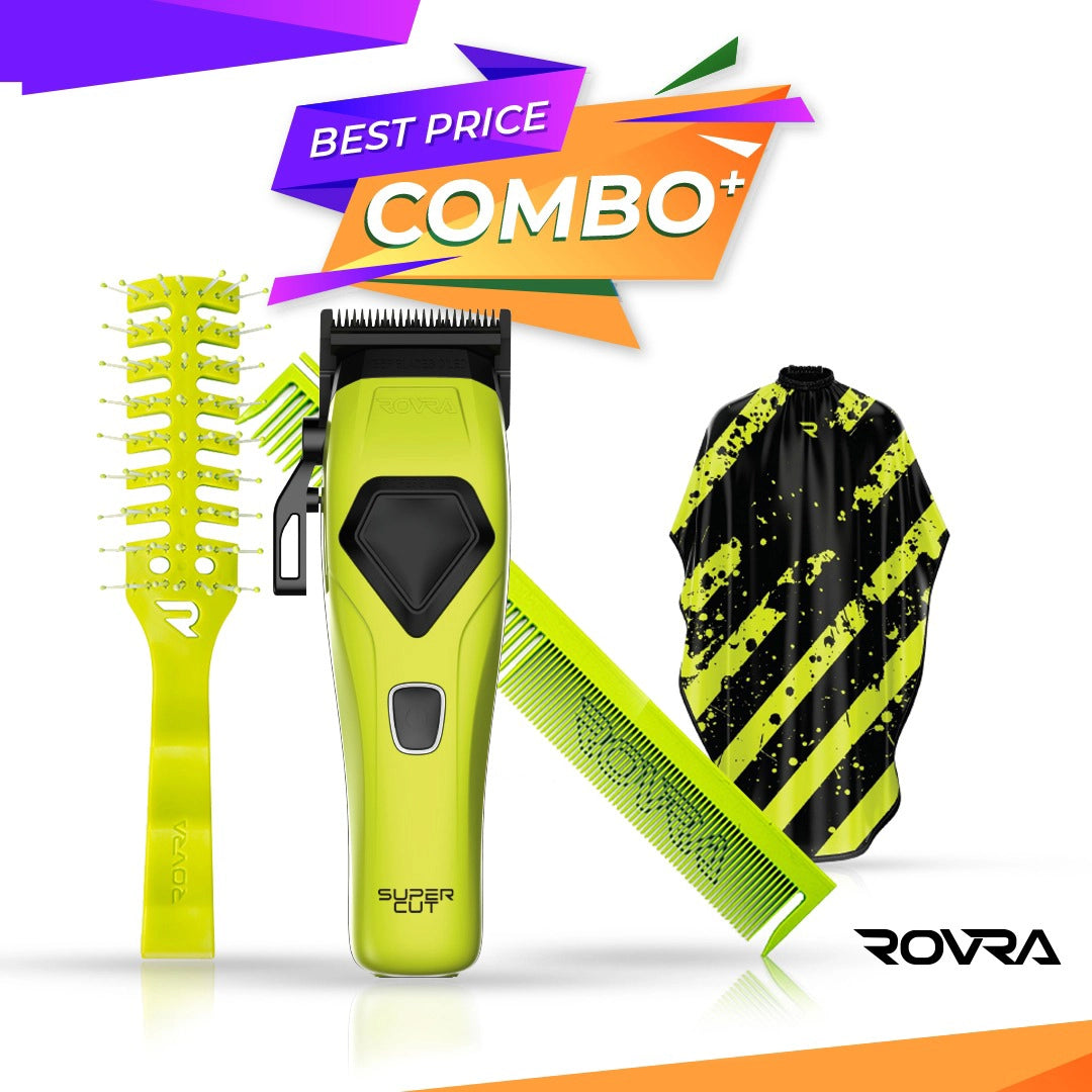 Pachet promo - produse de frizerie - ROVRA - Super Green