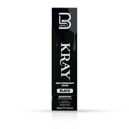 Vopsea semi - permanenta - L3VEL3 -  Negru - 100 ml