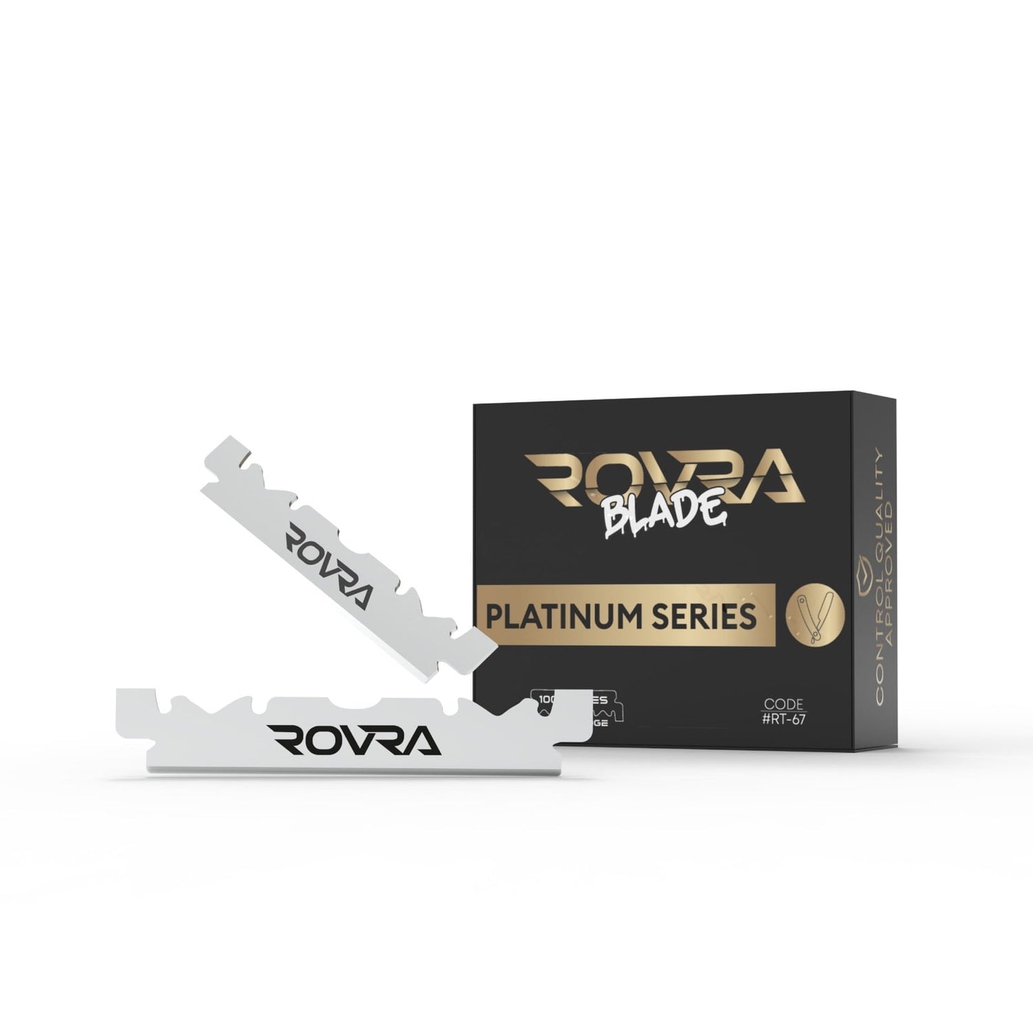Lame pentru ras - ROVRA - Platinum 100 taisuri