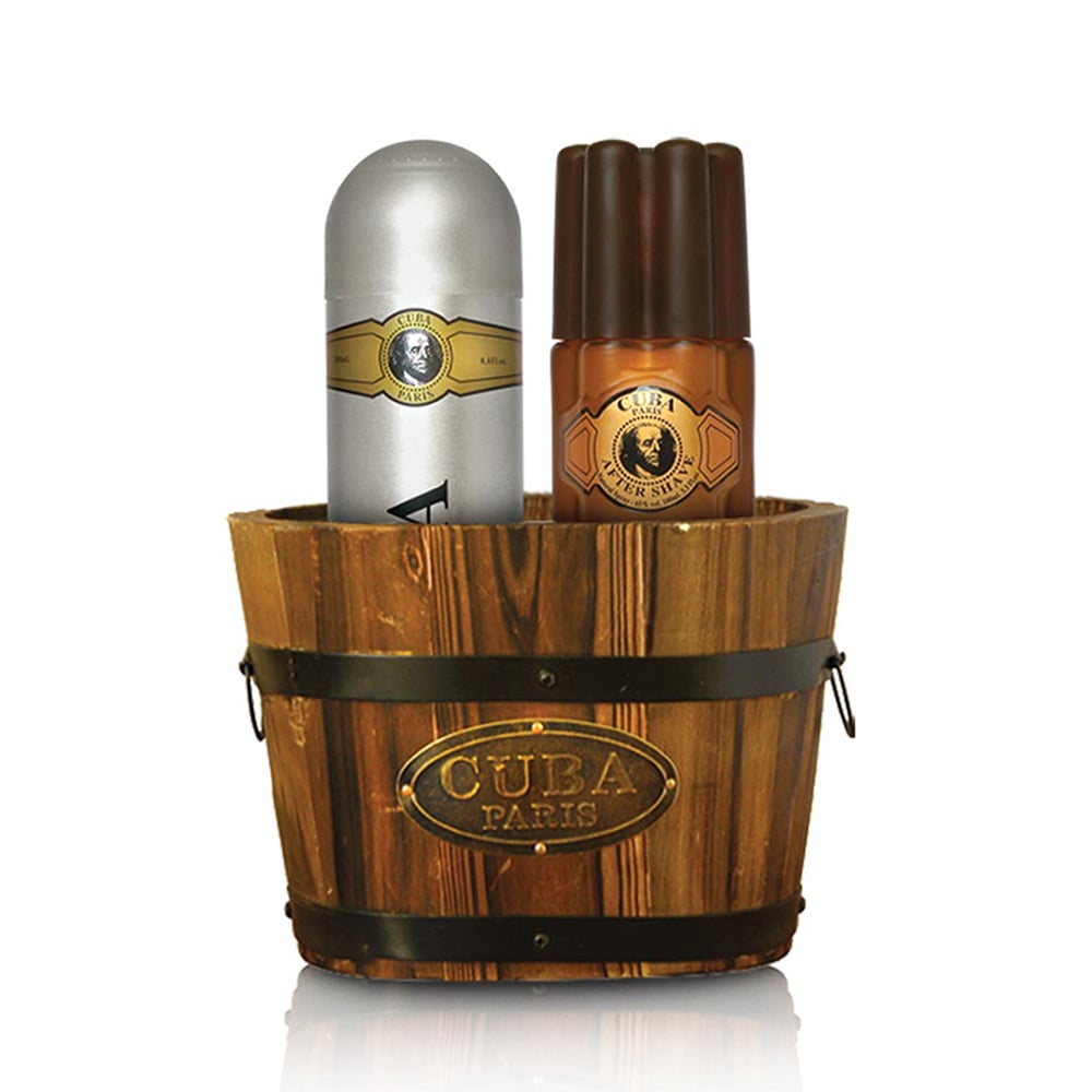Set deodorant spray 200 ml + after shave Cuba 100 ml - CUBA - pentru barbati - Paris Gold