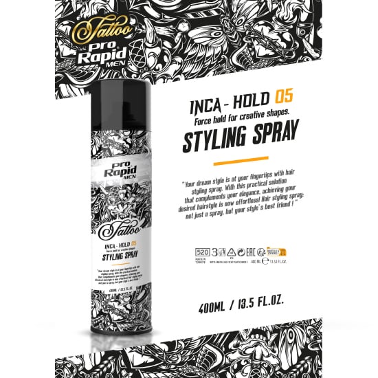 Fixativ pentru par - PRORAPID - Hold 05 - 400 ml