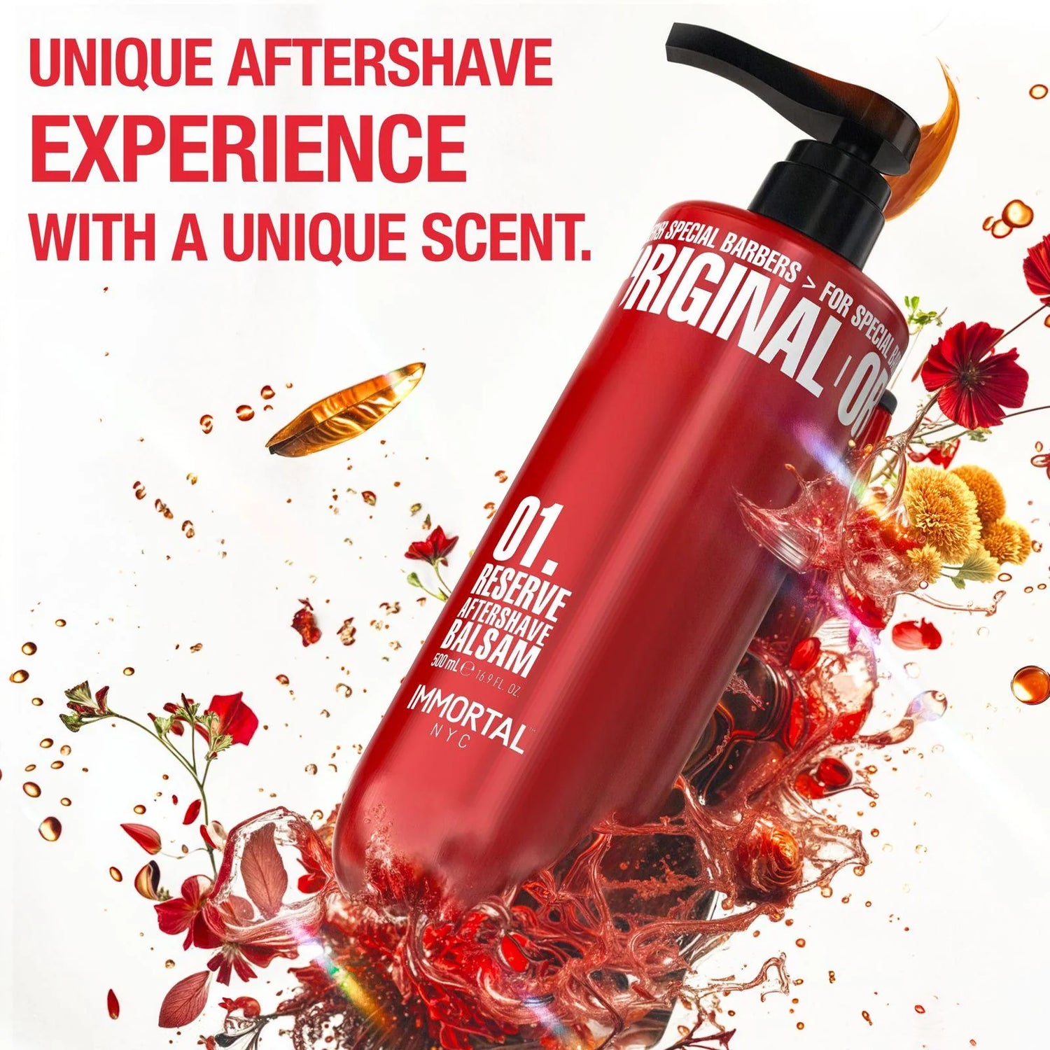 After shave balsam - IMMORTAL - Reserve 01 - 500 ml