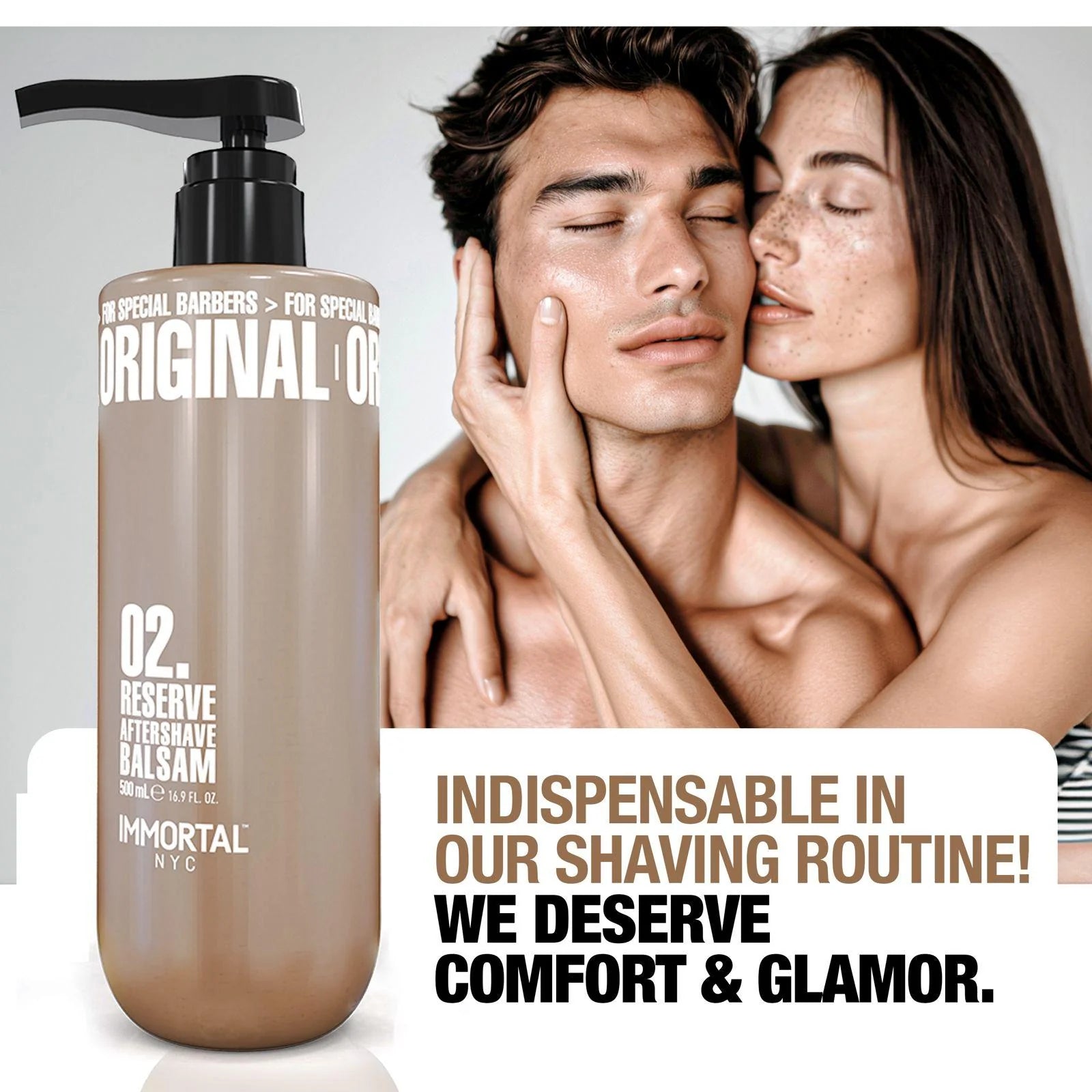 After shave balsam - IMMORTAL - Reserve 02 - 500 ml