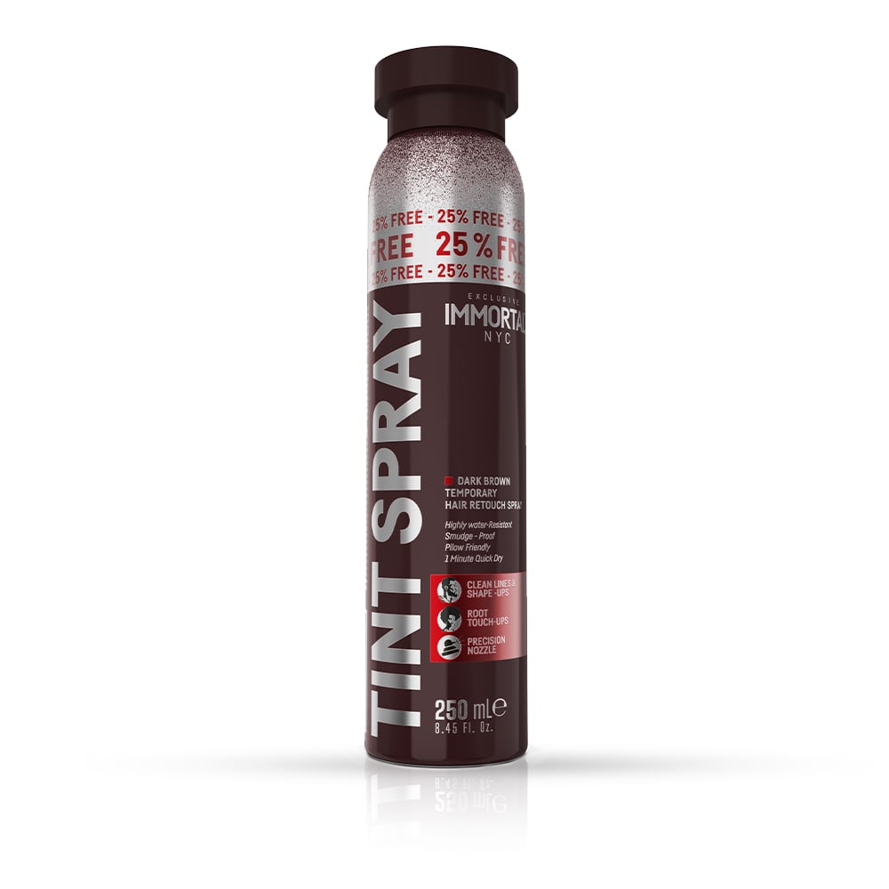 Spray pentru colorarea parului - IMMORTAL - Saten Inchis - 250 ml