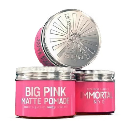 Ceara de par - IMMORTAL - NYC - BIG PINK - Matte Pomade - 100 ml