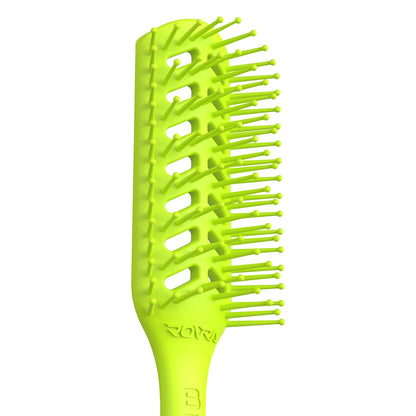 Perie profesionala - ROVRA - Aero pentru coafat  - XL - Verde