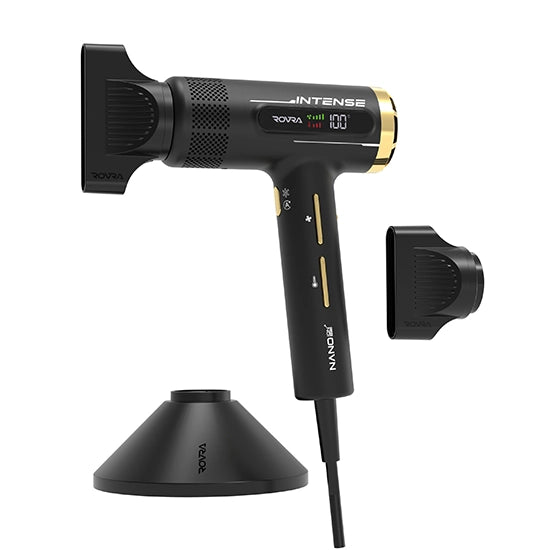 Uscator de par - ROVRA - INTENSE 110.000 RPM - Negru - RT112