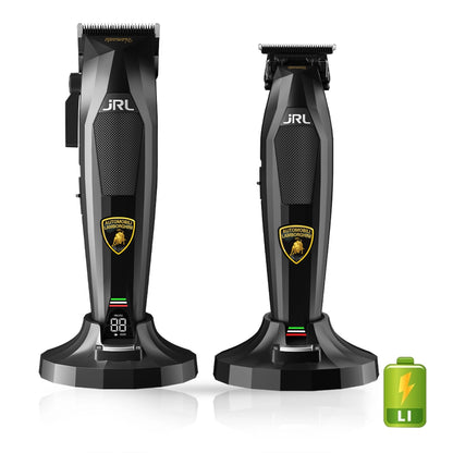 Set JRL Profesional - Lamborghini Diamante- Masina de tuns 2025C + Masina de contur 2025T - Black - fara fir