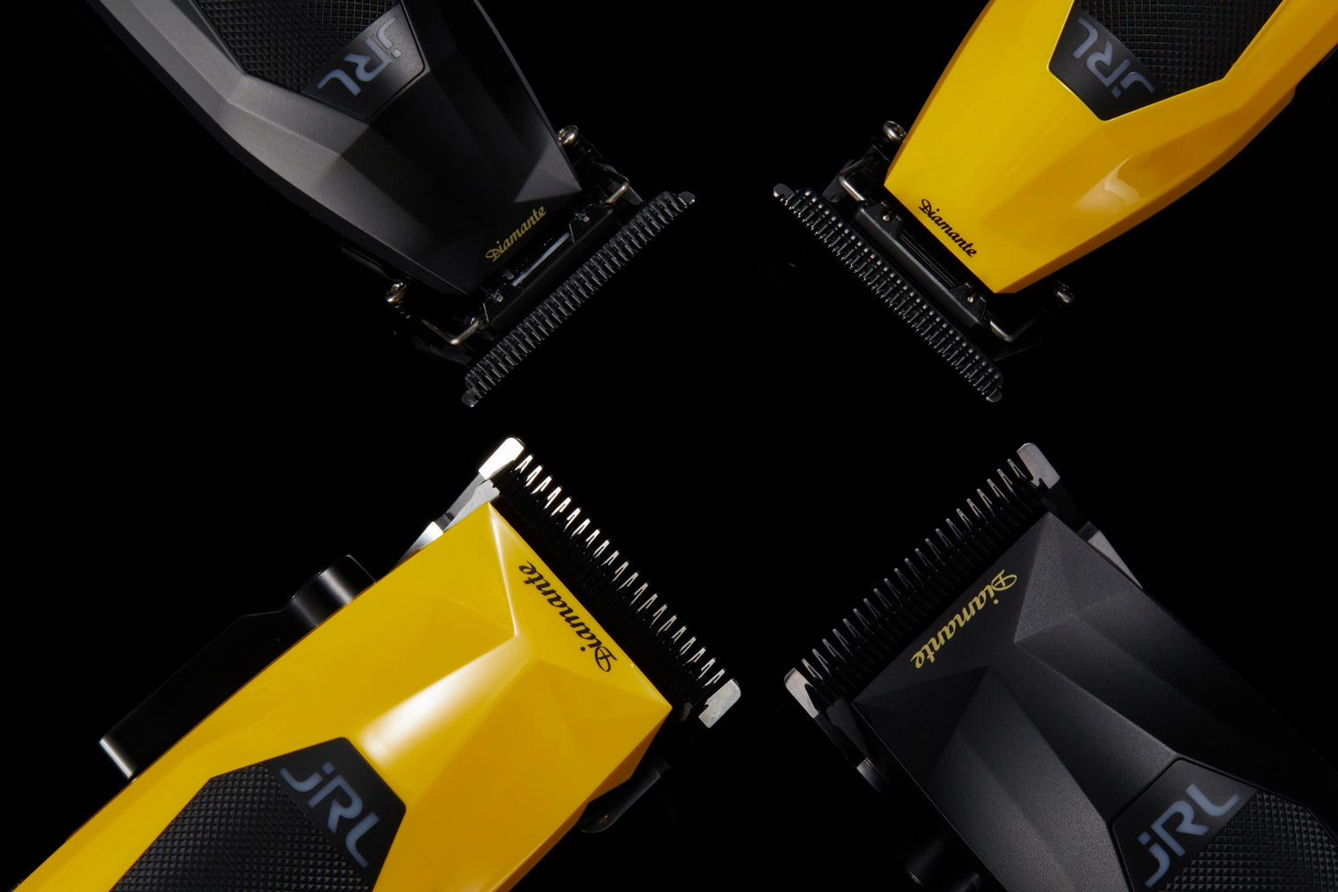 Set JRL Profesional -Lamborghini Diamante - Masina de tuns 2025C + Masina de contur 2025T - Yellow - fara fir