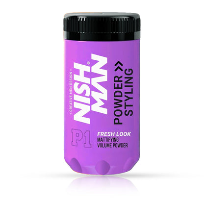 Pudra de volum - NISH MAN - FRESH LOOK - 20 gr