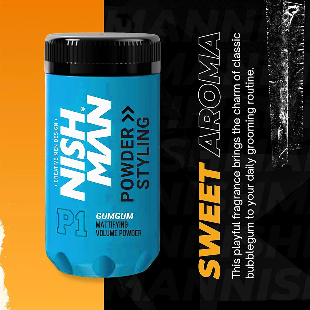 Pudra de volum - NISH MAN - GUMGUM - 20 gr