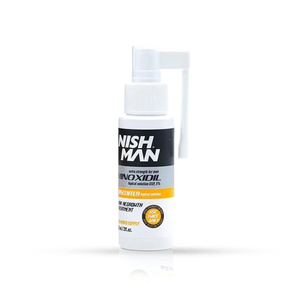 Tratament crestere par - NISH MAN - Minoxidil x 6 Buc. - 60 ml