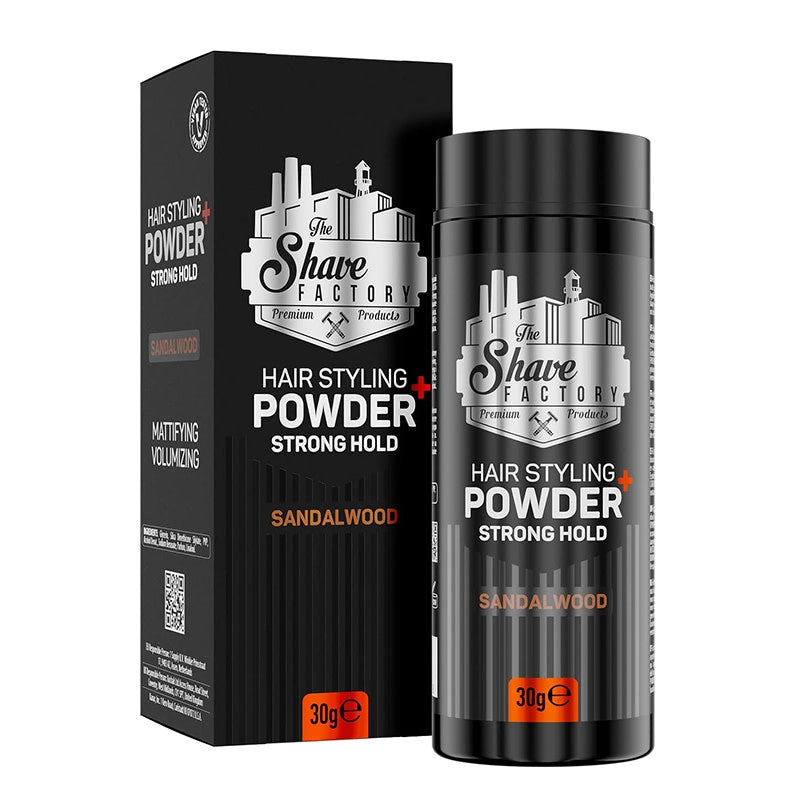 Pudra - SHAVE FACTORY - de volum si efect mat 30 gr - SANDALWOOD