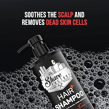 Sampon - SHAVE FACTORY - pentru par fara  parabeni - 1000 ml