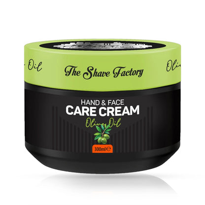 Crema de maini si fata - SHAVE FACTORY - Olive (masline) - 300 ml