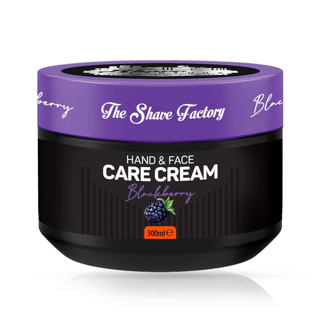 Crema de maini si fata - SHAVE FACTORY - Blackberry(mure) - 300 ml