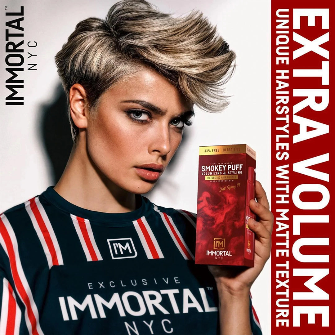 Pudra de volum- IMMORTAL - Smokey Puff - 20 gr  - fragranced
