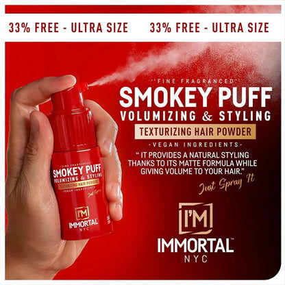 Pudra de volum- IMMORTAL - Smokey Puff - 20 gr  - fragranced
