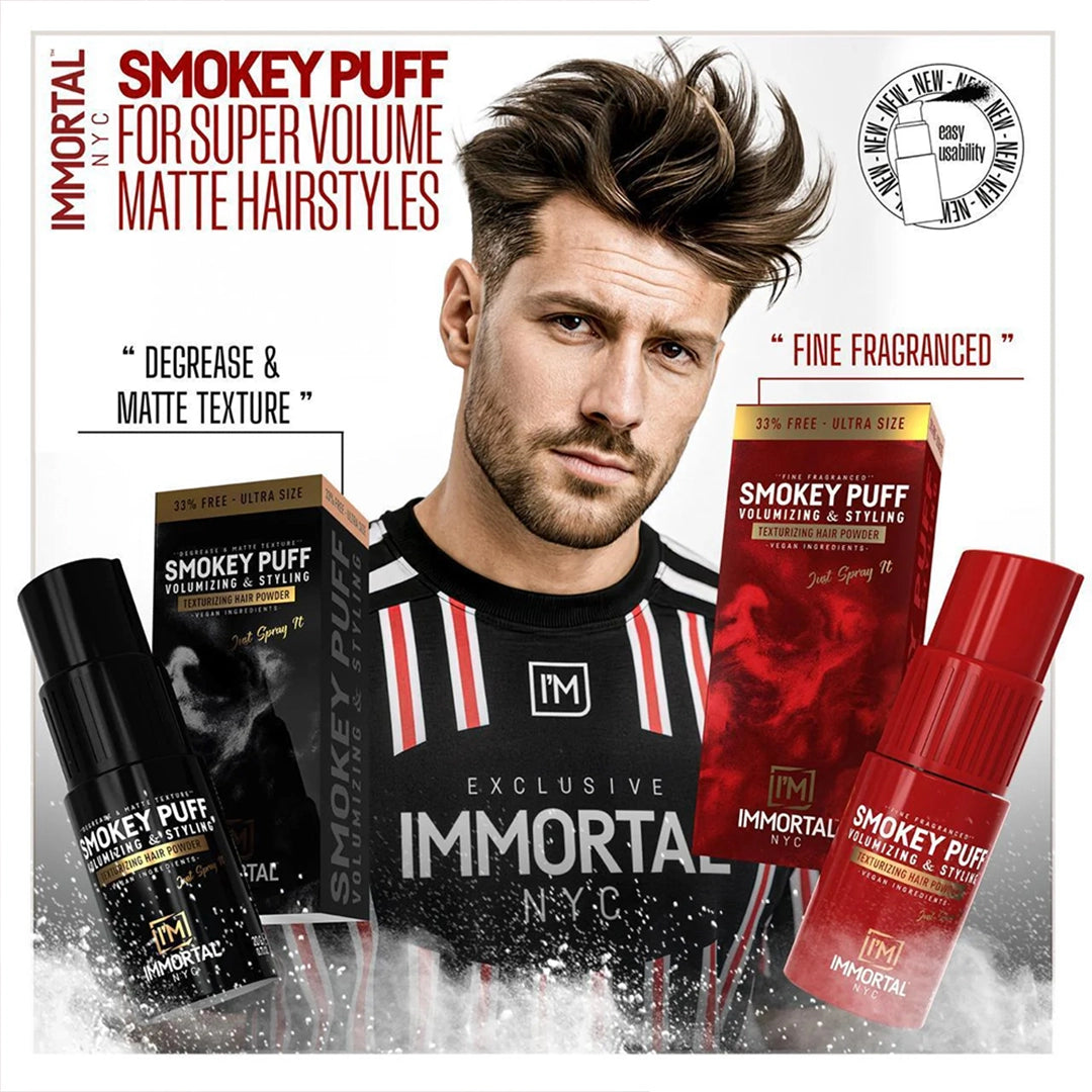 Pudra de volum- IMMORTAL - Smokey Puff - 20 gr  - fragranced