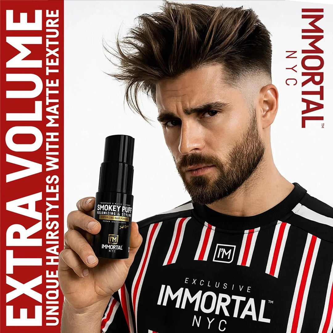 Pudra de volum- IMMORTAL - Smokey Puff - 20 gr  - matte