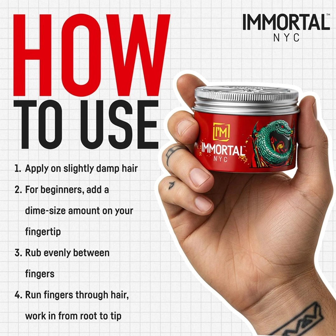 Ceara de par  lucioasa - IMMORTAL - Venom - 100 ml